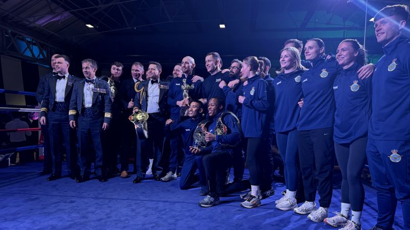 Royal Air Force ends 54-year wait to win historic Inter Services team boxing title