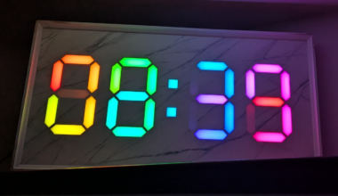 This LED Strip Clock Aims To Make Your Next One Easier, Too