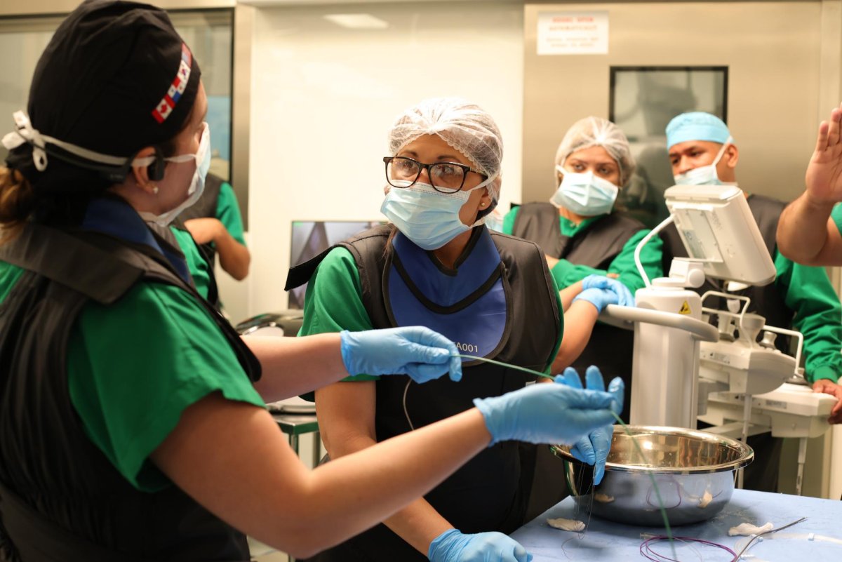 Remote robotic surgery successfully tested in Panama to treat stroke