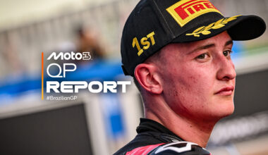 Esteban flies to career-first pole in dramatic Moto3 qualifying