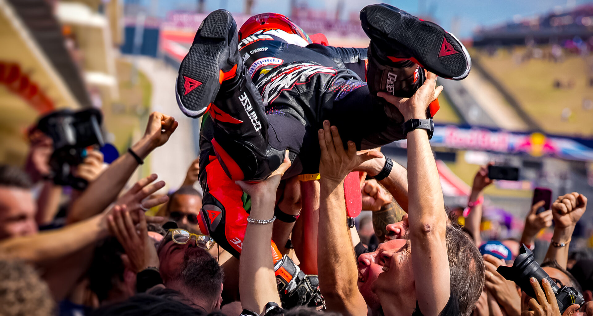 Record-breaker Bezzecchi claims COTA crown with Sunday stunner