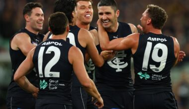 Blues hold on to edge Tigers in thriller