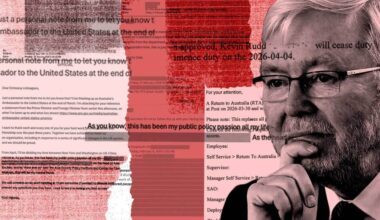 Departing US ambassador Rudd's email to embassy staff revealed