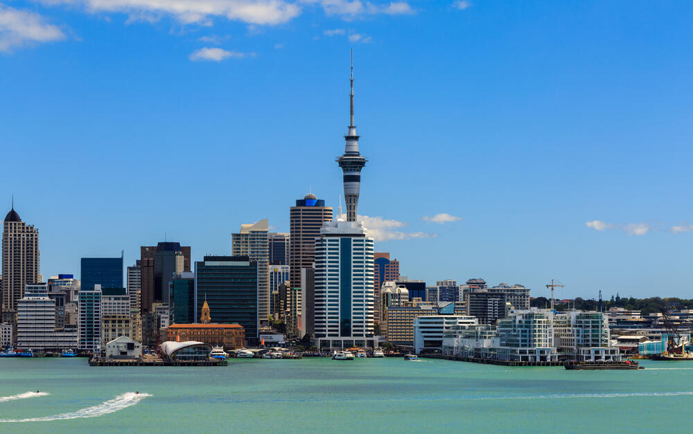 Auckland, New Zealand (Photo: Shutterstock) קו הרקיע של העיר אוקלנד