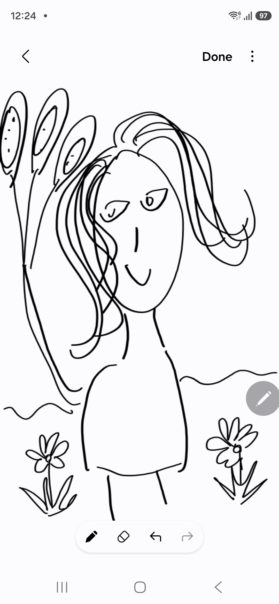 S26 Ultra Creative Studio Drawing 1