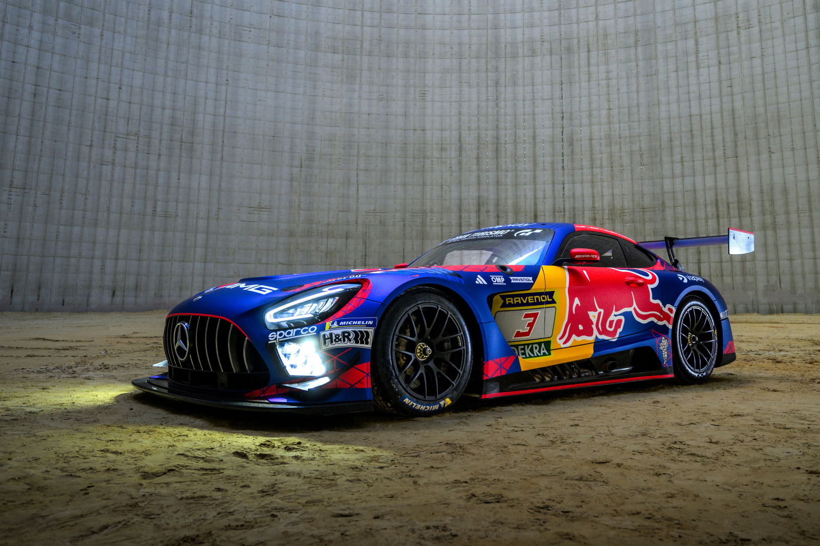 The Verstappen Racing Mercedes-AMG GT3. 