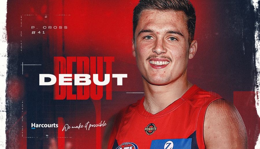 Debut confirmed | Patrick Cross to run out against the Blues