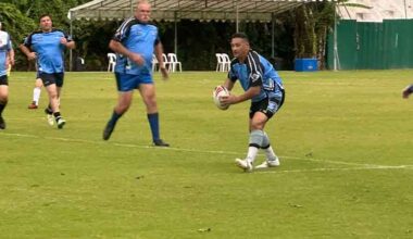Nelson Bay Grey Gropers host Golden Oldies Rugby Day