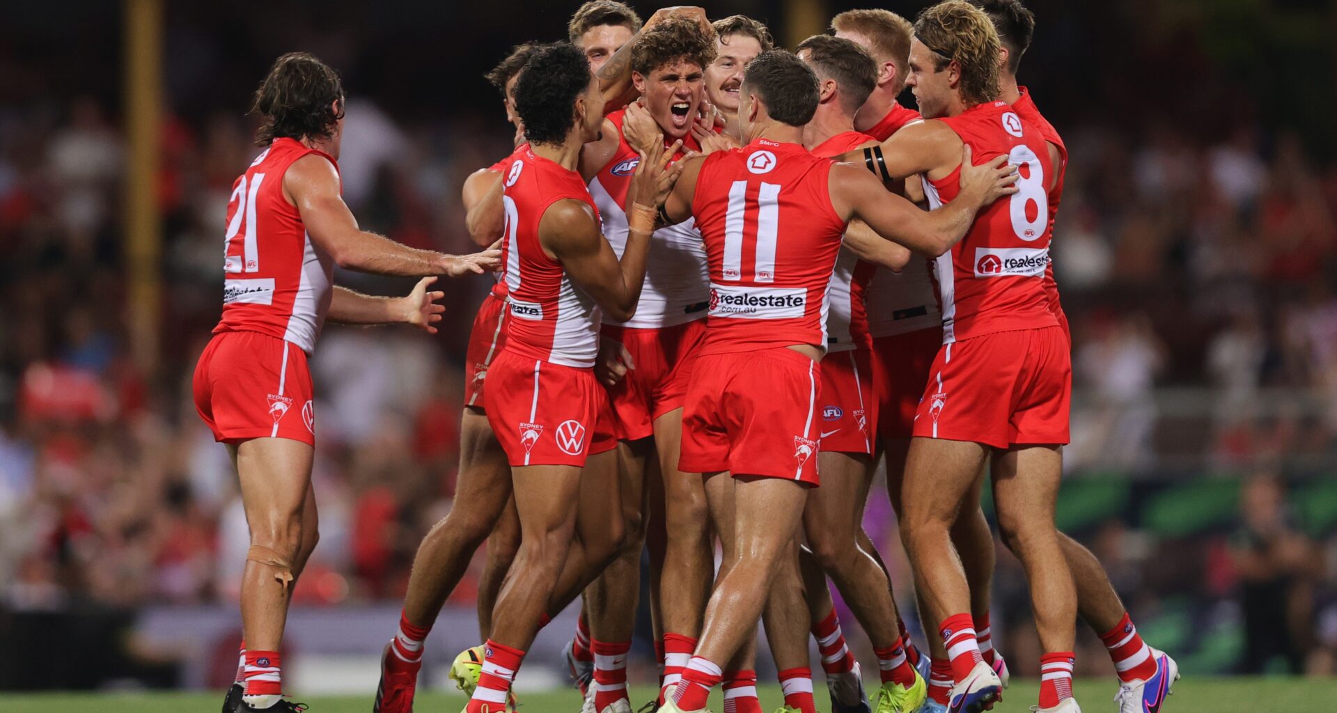 Swans' stunning blitz sinks Blues in season-opener