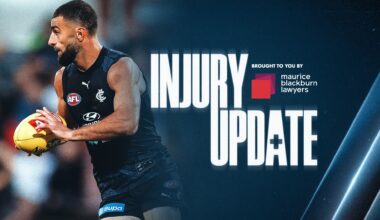 AFL injury news: Three to return, two more tests - carltonfc.com.au