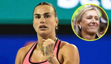 Aryna Sabalenka 'on the big front foot to the rest of the field' as Navratilova sends warning