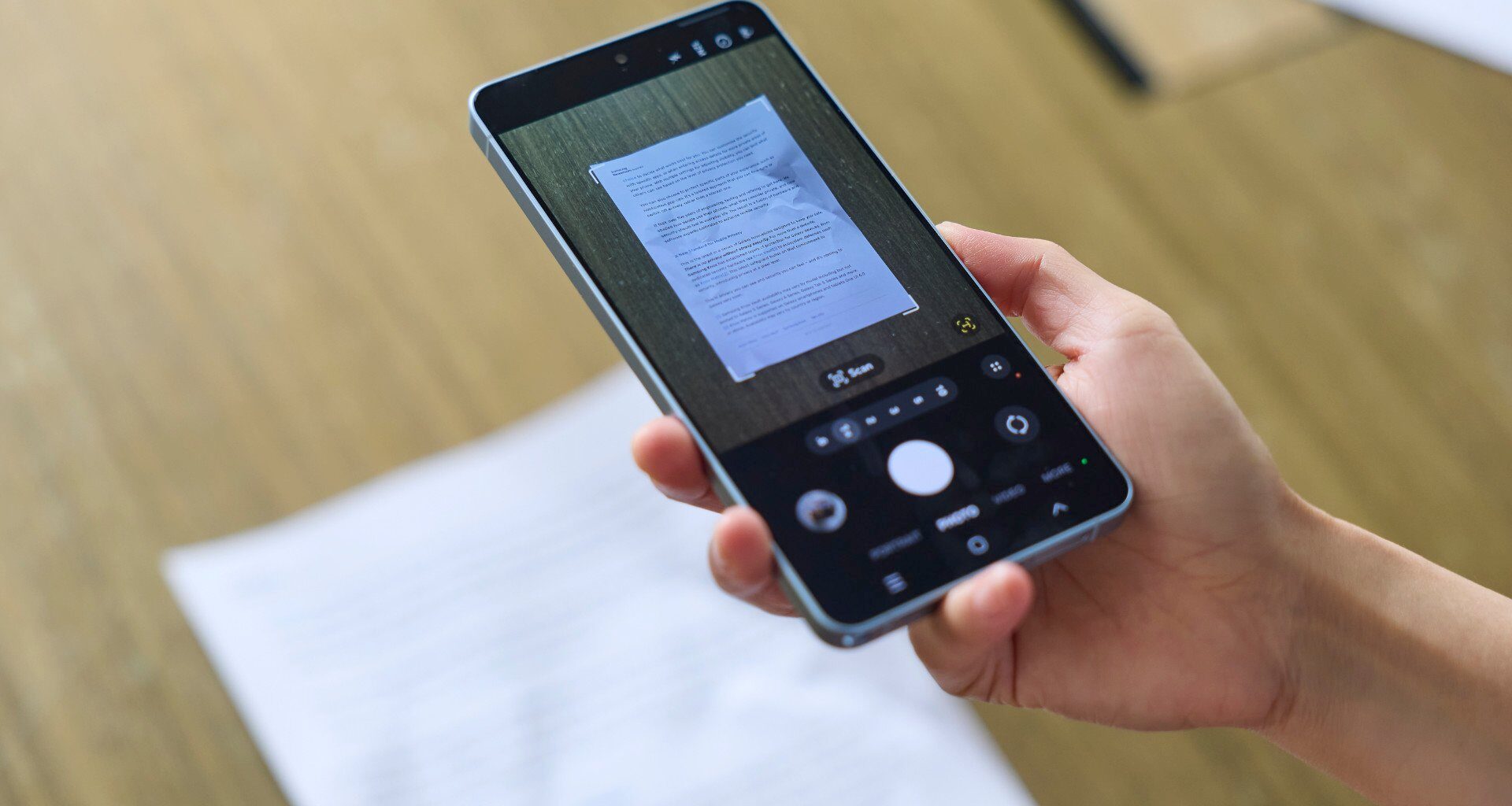 Samsung's new phones make scanning documents less painful