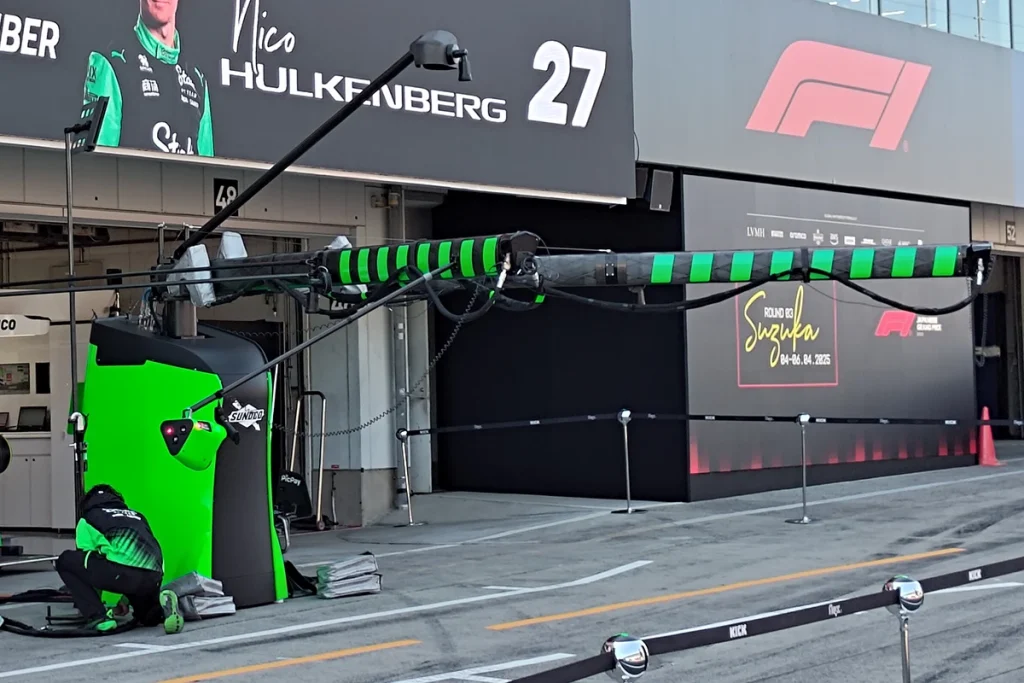 Sauber F1 Boom Gantry 2025