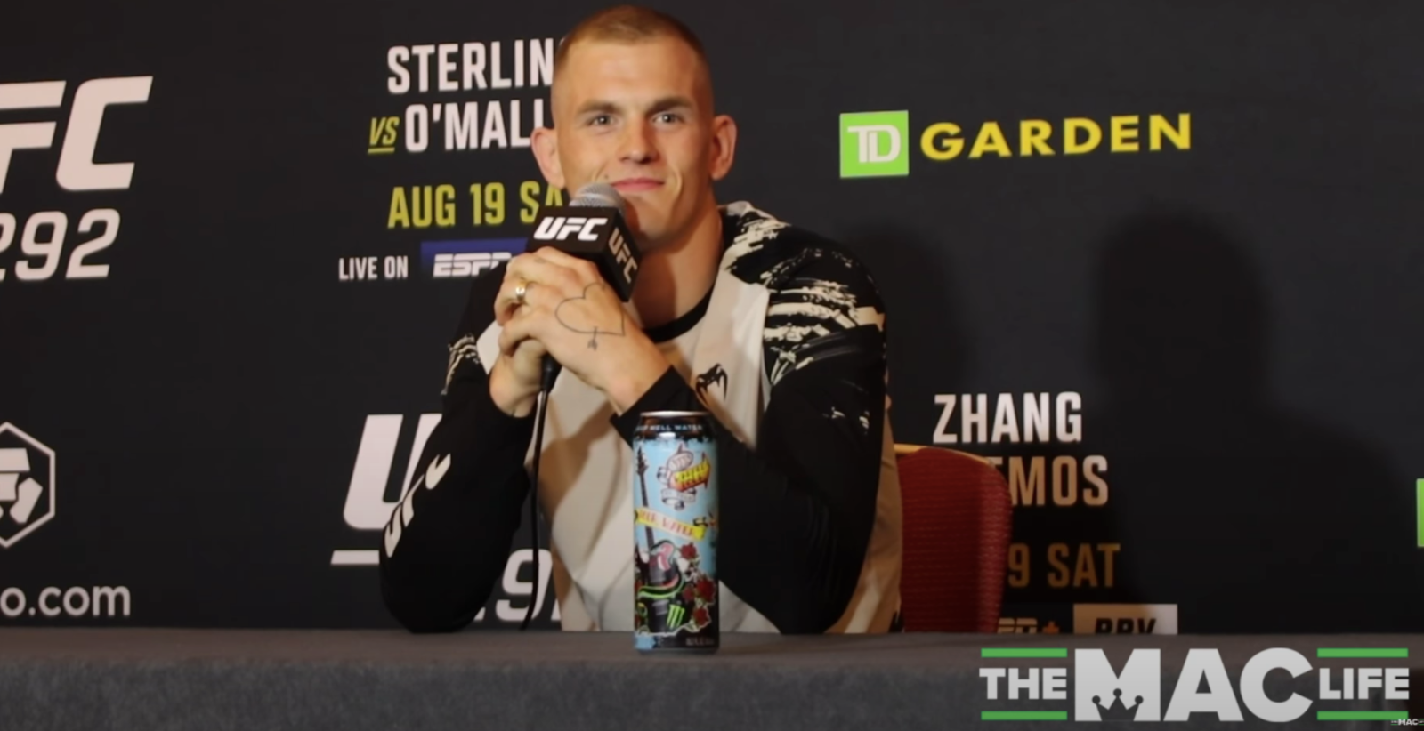 Ian Machado Garry questions reports of Islam Makhachev hand injury