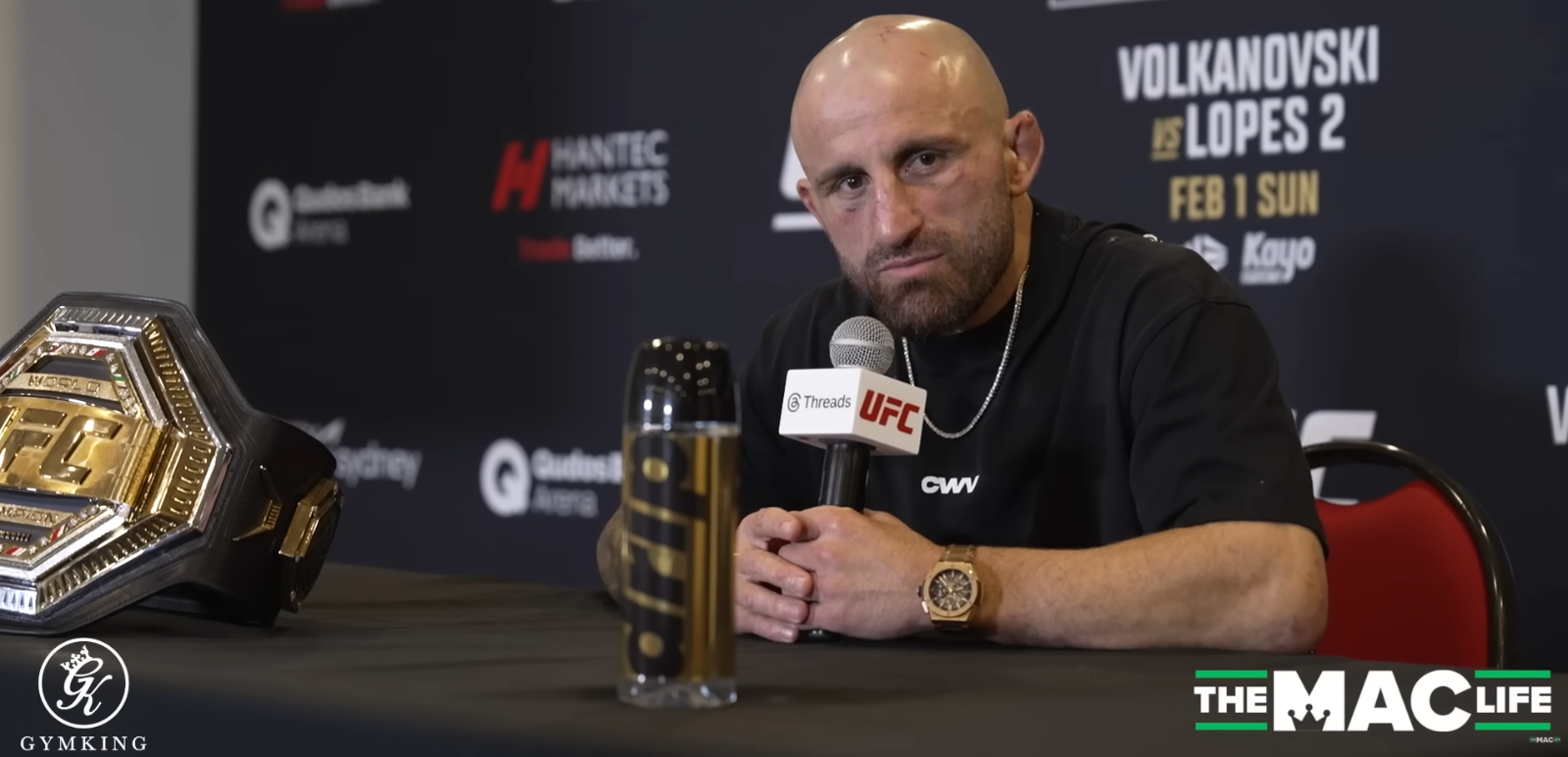 Volkanovski coach backs Evloev for title shot after UFC London win