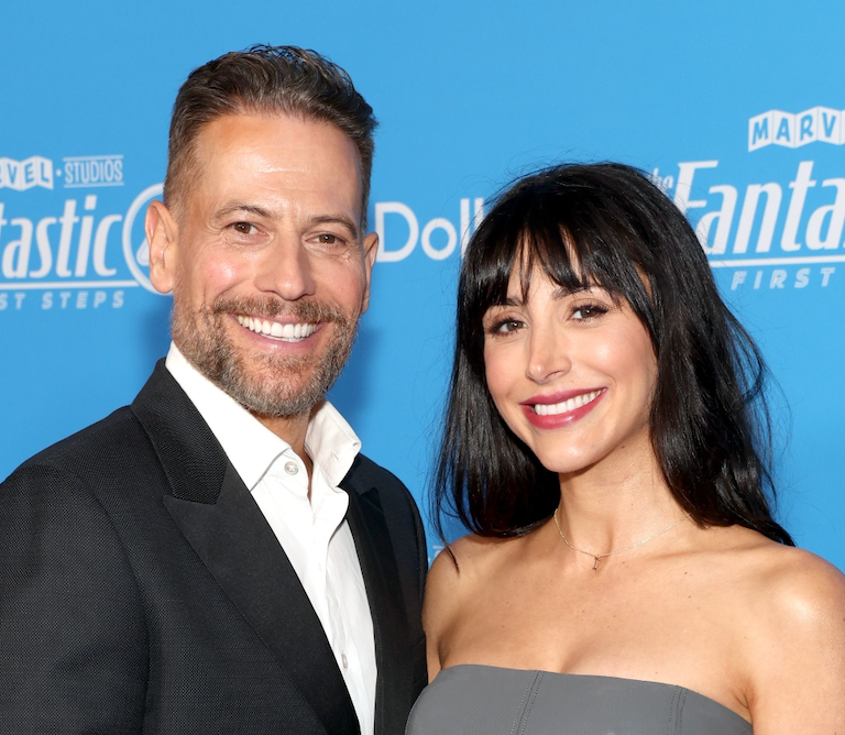 Gruffudd and new wife Biance Wallace, who the judge said have been targeted by a ‘caustic campaign of denigration’