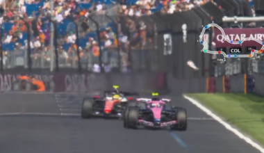 Lewis Hamilton involved in terrifying Australian GP practice near-miss