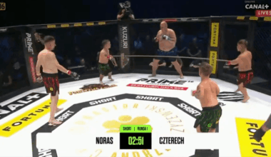 Missed Fists: Wild MMA fight involves 5 men, little people, and a rope