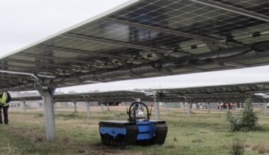 How a robot named Bear is making solar farm maintenance safer and more efficient
