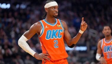 Shai Gilgeous-Alexander Trolls Jalen Williams' Outfit: "My Wife Has One Of Those"