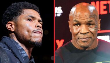 Mike Tyson names the only fighter with a chance of beating Shakur Stevenson