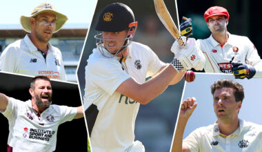 All the Sheffield Shield squads for round ten