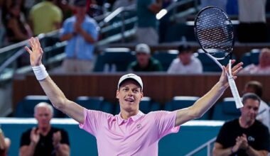 Sinner, the tennis player who has needed the fewest matches to reach 75 victories in Masters 1000. Photo: Gettyimages