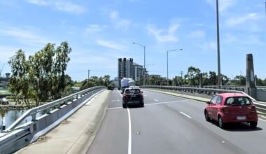 Night works on Smithfield Road