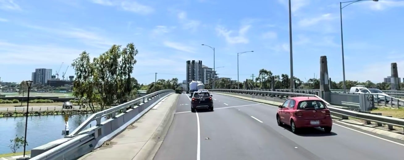 Night works on Smithfield Road