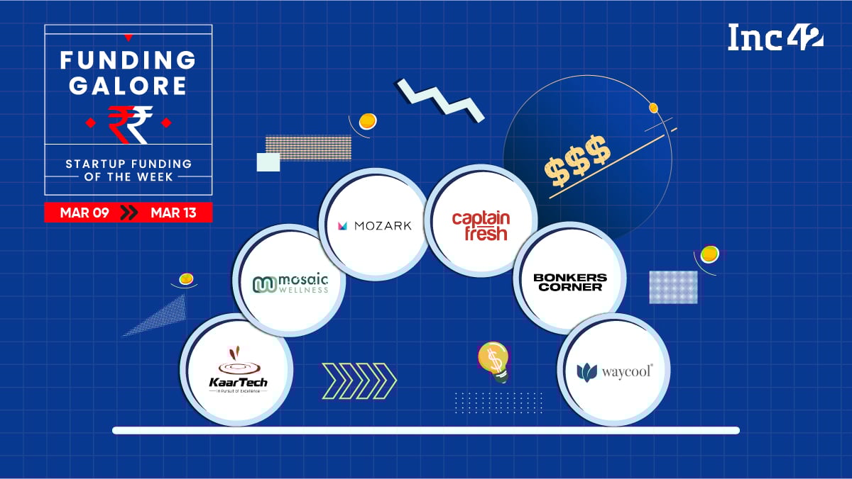 From Mozark To Captain Fresh — Indian Startups Raised $207 Mn This Week