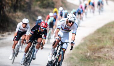 The best photos from men's Strade Bianche 2026