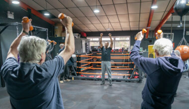 Boxing class packs a punch against Parkinson’s