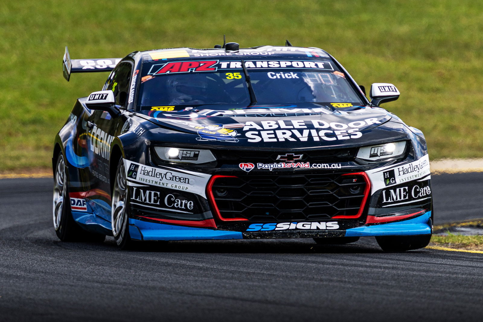 Cameron Crick drives the #35 for Matt Stone Racing.