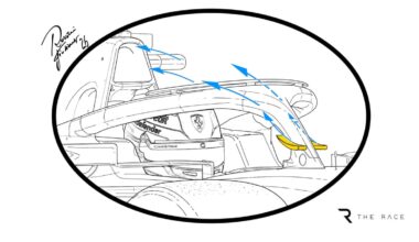 Ferrari removed halo wing after FIA talks