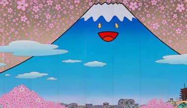 Takashi Murakami Cherry Blossoms Fujiyama JAPAN 2020