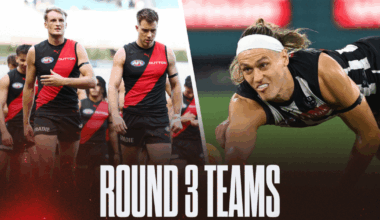 AFL Teams Round 3 2026: Confirmed line-ups, ins and outs