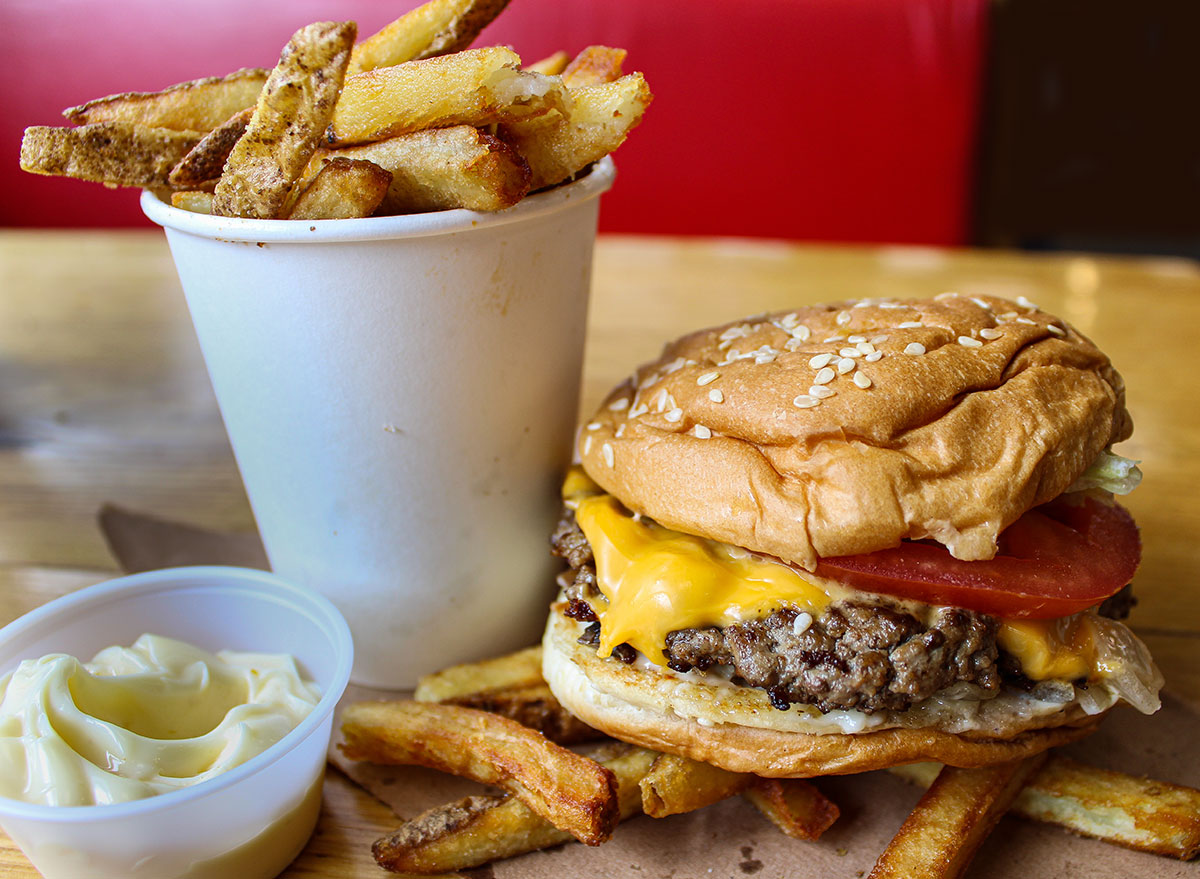 The #1 Unhealthiest Fast Food Burger You Can Order Right Now