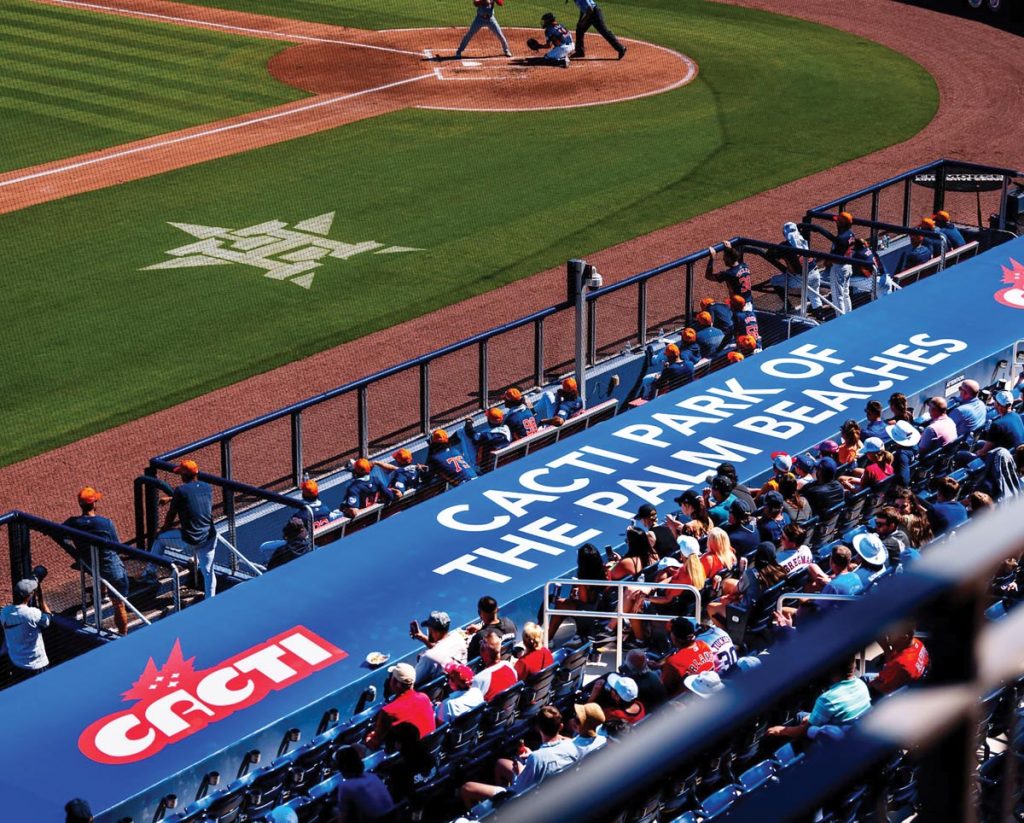The 160-acre CACTI Park of the Palm Beaches is the spring training and player development home to the Houston Astros and the Washington Nationals. Photo courtesy of CACTI Park of the Palm Beaches