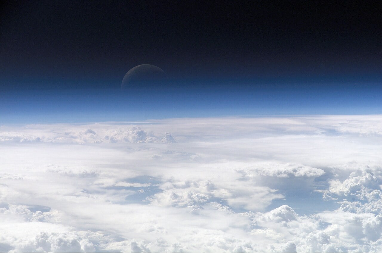 Studies of the atmosphere of Earth have informed a new study into the search for life (Credit : NASA Earth Observatory)