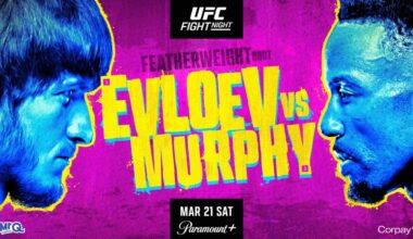 UFC London, Results, Movsar Evloev, Lerone Murphy, UFC