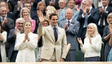 Roger Federer at Wimbledon
