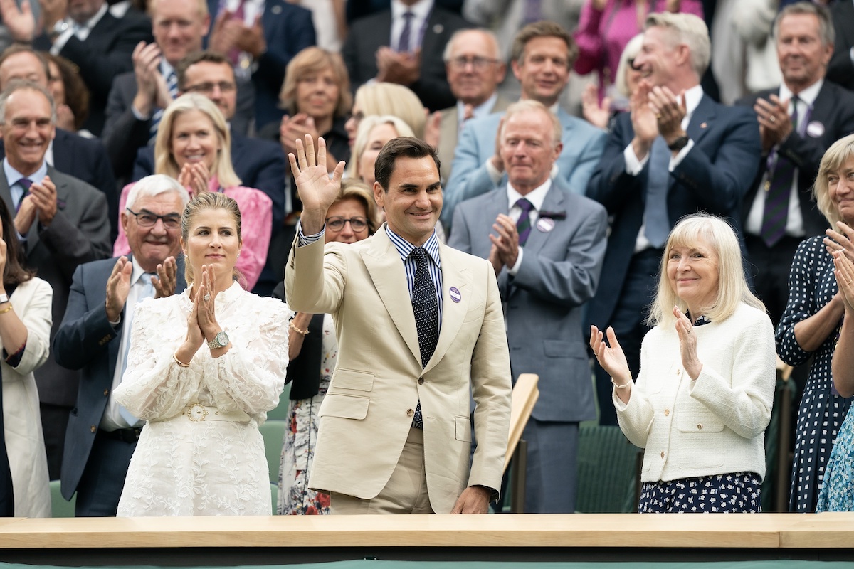 Roger Federer at Wimbledon