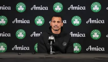 Celtics' Joe Mazzulla hilariously calls NBA Coach of the Year a 'stupid award' image