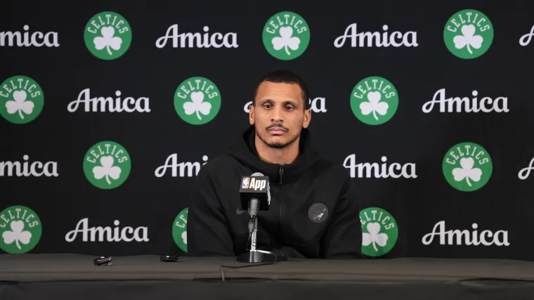Celtics' Joe Mazzulla hilariously calls NBA Coach of the Year a 'stupid award' image