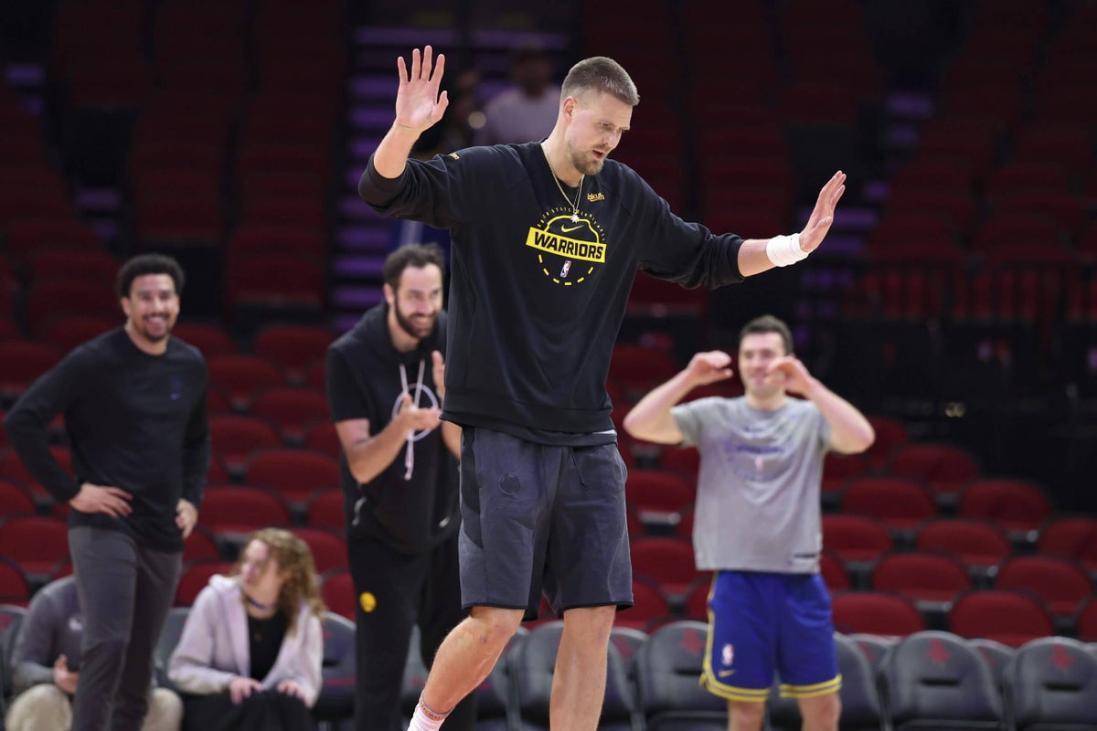 Stephen Curry pushing to return as Kristaps Porziņģis inches closer for Warriors