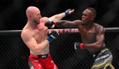 MMA World Reacts as Israel Adesanya Suffers Heartbreaking Fourth Straight Loss at UFC Seattle
