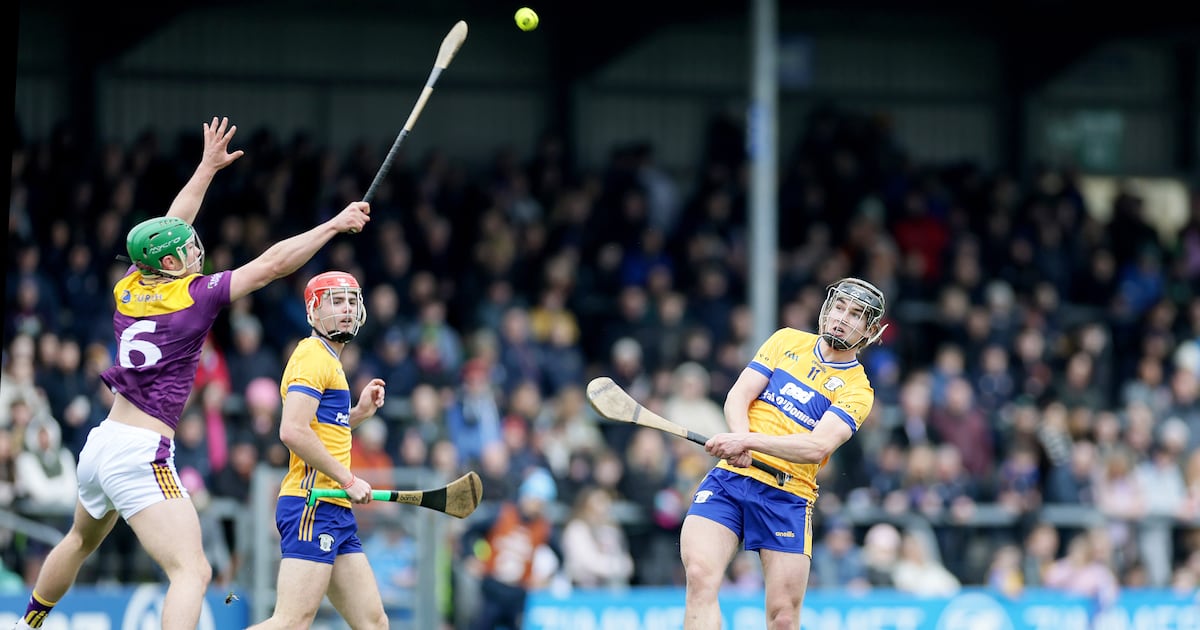 Clare keep Wexford at bay to open up second promotion spot – The Irish Times