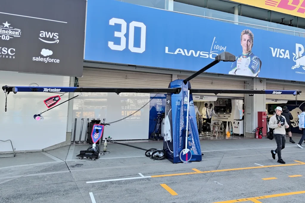 VCARB F1 Boom Gantry 2025