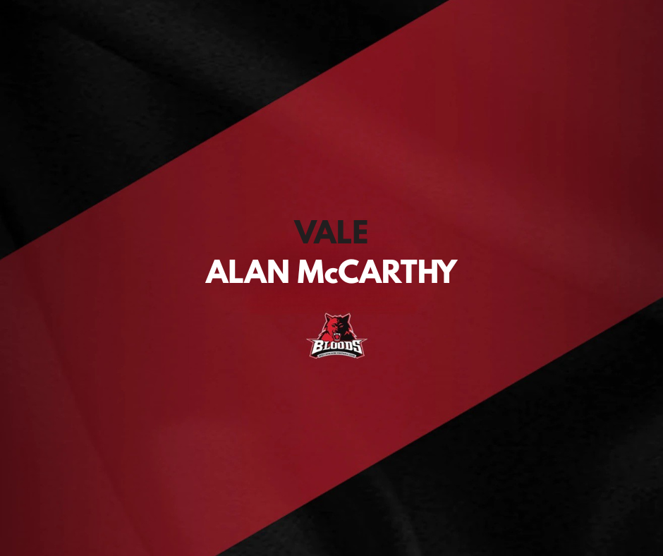 Vale Alan McCarthy - West Adelaide Football Club