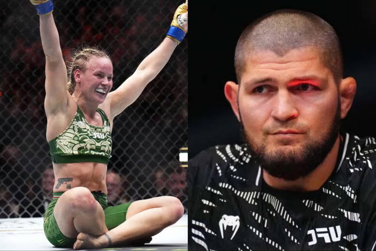 Valentina Shevchenko and Khabib Nurmagomedov